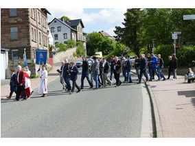 Bittprozession an Christi Himmelfahrt (Foto: Karl-Franz Thiede)